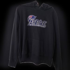 Women's beaded New England Patriots Hoodie XXL